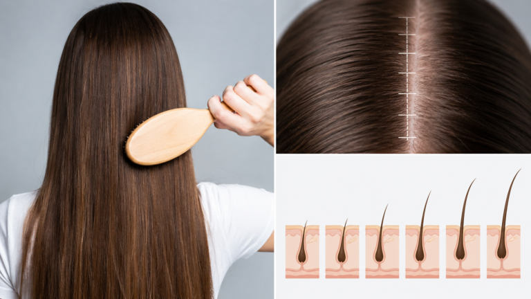 Wie schnell wachsen Haare [Bildinhalt mit KI erstellt]