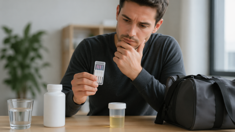 kurzfristigen Drogentest bestehen [Bildinhalt mit KI erstellt]