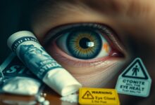 Erhöhtes Risiko für Augenerkrankungen bei Kokainkonsum