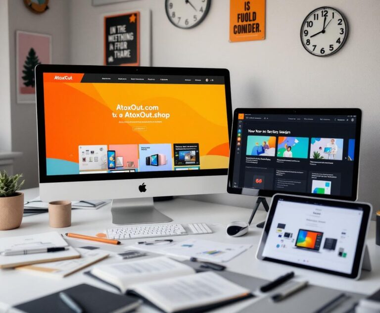 AToxOut Webshop zieht um [Bildinhalt mit KI erstellt]